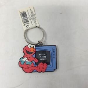 1997 Sesame Street Elmo Photo Frame Keychain Applause Vintage